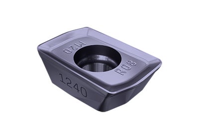 フライス加工用チップと材種