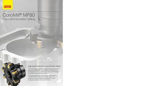 Alles over CoroMill® MF80 op één plek