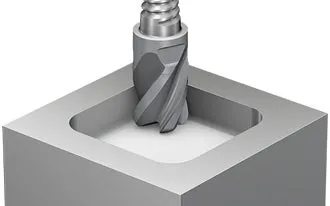 Części robocze ceramiczne do szybkościowego frezowania zgrubnego