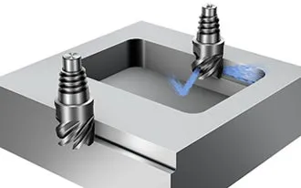 Części robocze do stabilnego wszechstronnego frezowania