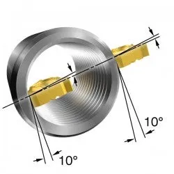 Guide Pour Matrice De Filetage - Modèle 13 : 5/8"-24 Pour Calibre 6,5