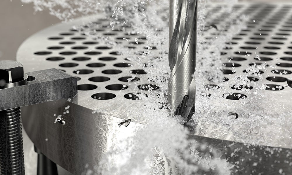 Zrównoważone wiercenie, wiertło i wyposażenie